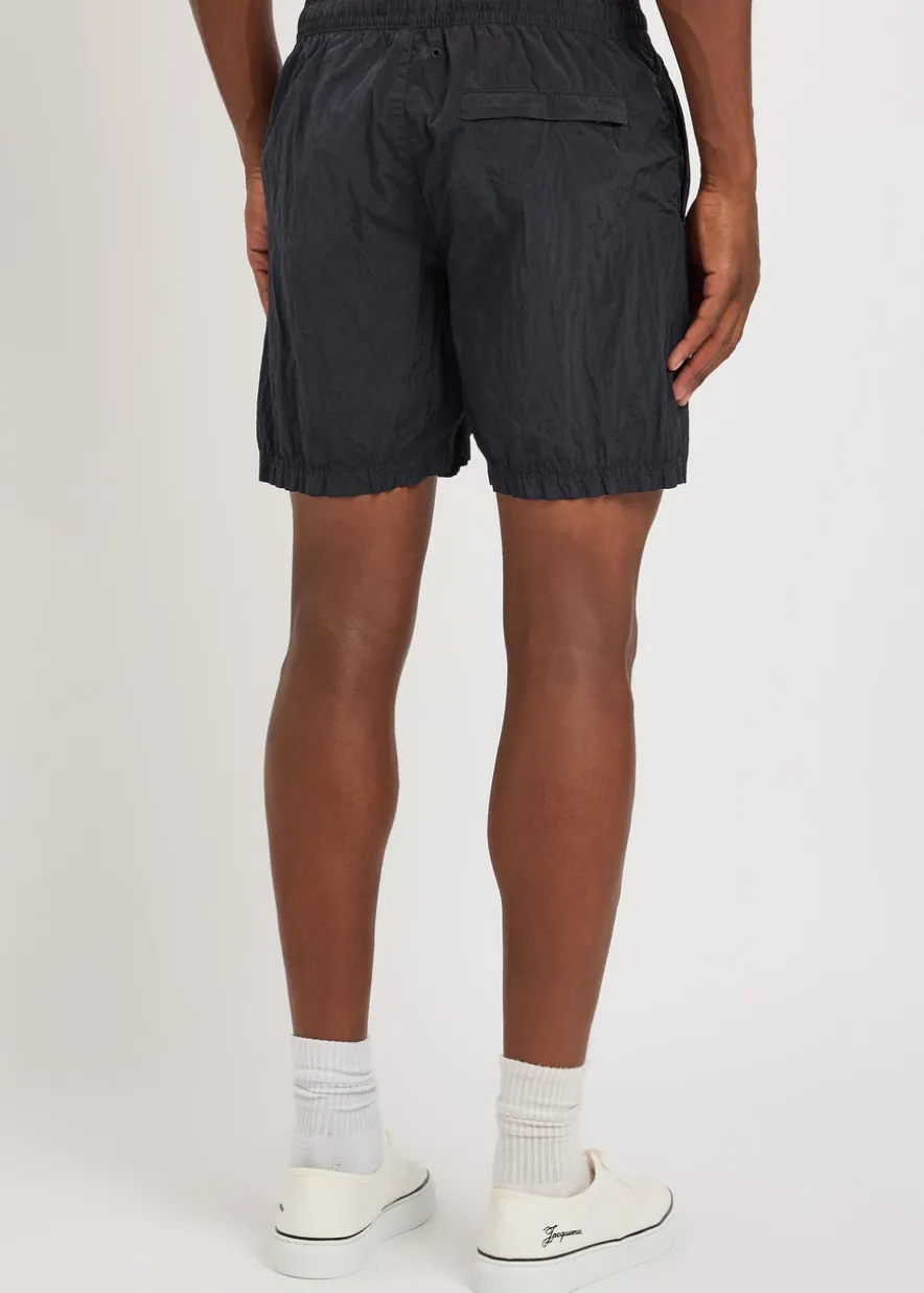 Logo-appliquéd nylon shorts