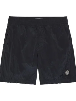 Logo-appliquéd nylon shorts