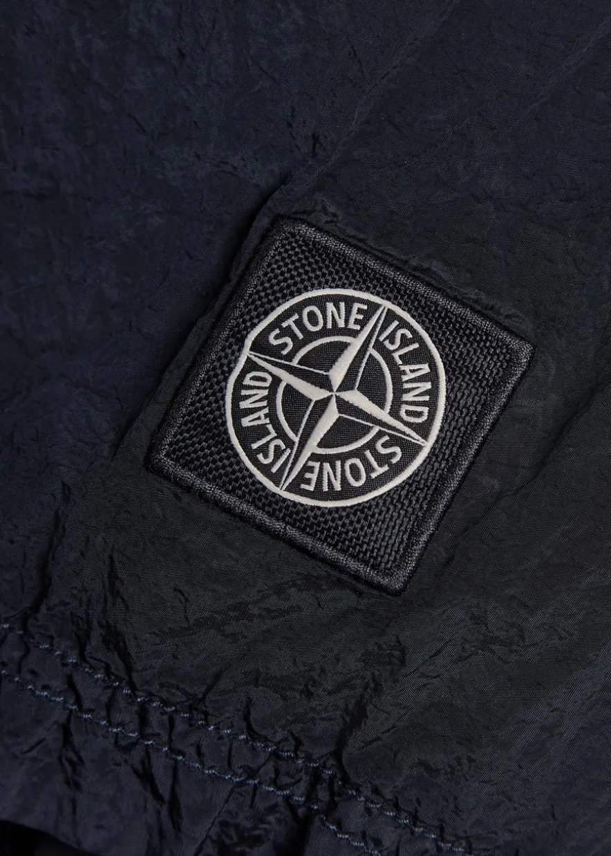 Logo-appliquéd nylon shorts