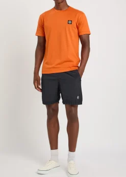 Logo-appliquéd nylon shorts