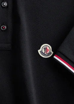 Logo-appliquéd piqué cotton polo shirt