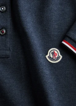 Logo-appliquéd piqué cotton polo shirt