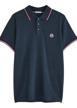 Logo-appliquéd piqué cotton polo shirt