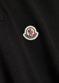 Logo-appliquéd piqué cotton polo shirt