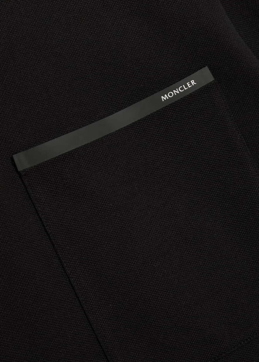 Logo-appliquéd piqué cotton polo shirt
