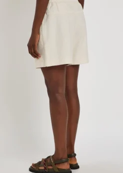 Logo-appliquéd shell and bouclé shorts