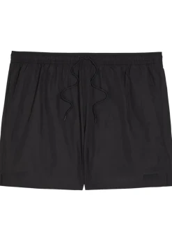 Logo-appliquéd shell swim shorts