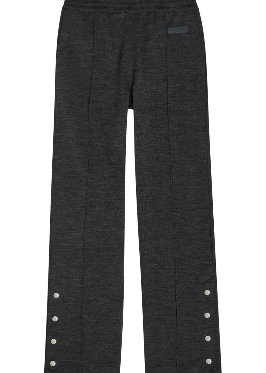 Logo-appliquéd straight-leg track pants