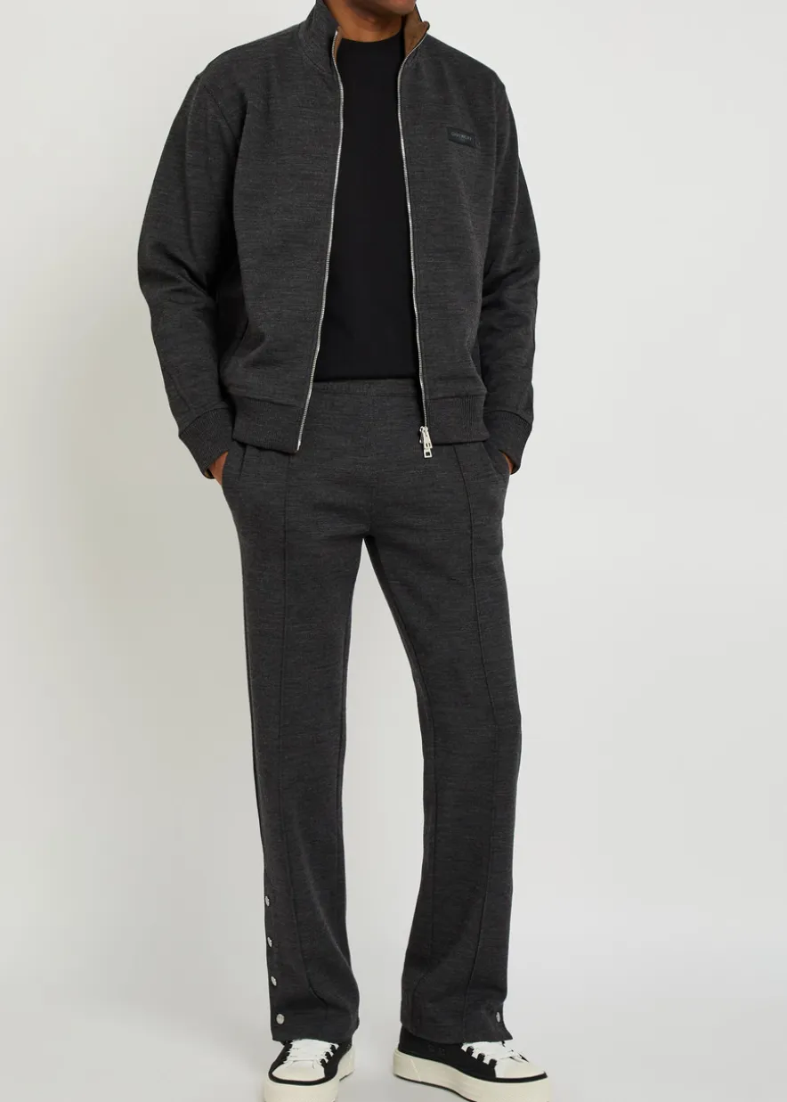 Logo-appliquéd straight-leg track pants