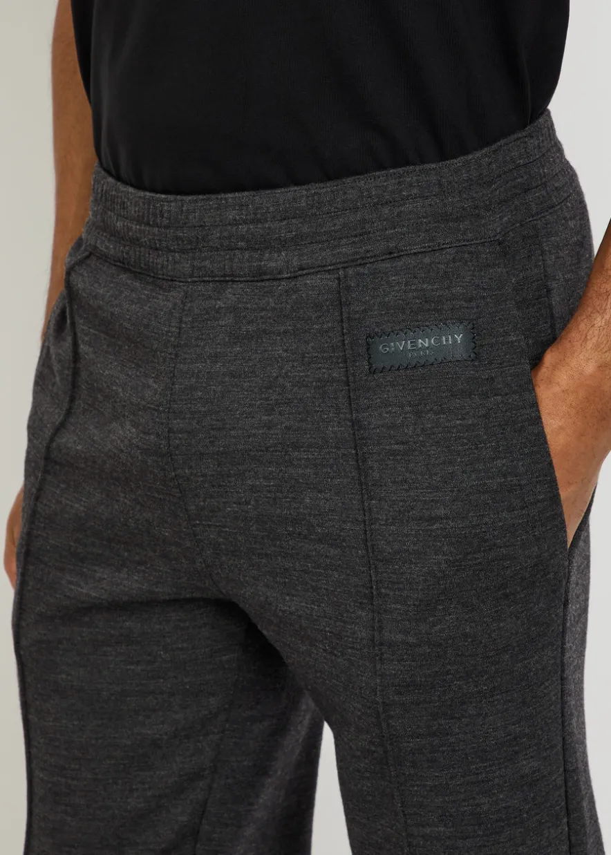 Logo-appliquéd straight-leg track pants