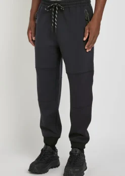 Logo-appliquéd stretch-jersey sweatpants