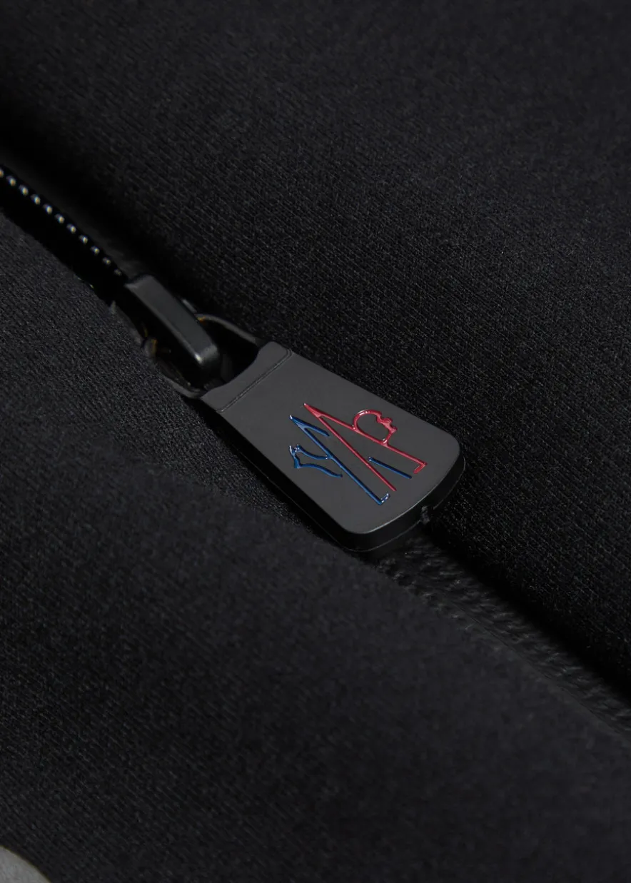 Logo-appliquéd stretch-jersey sweatshirt