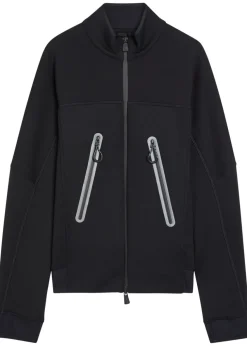 Logo-appliquéd stretch-jersey sweatshirt