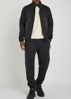 Logo-appliquéd stretch-jersey sweatshirt