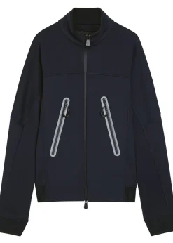 Logo-appliquéd stretch-jersey sweatshirt