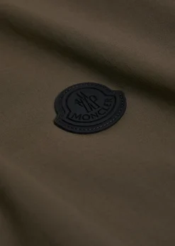 Logo-appliquéd stretch-polyamide polo shirt