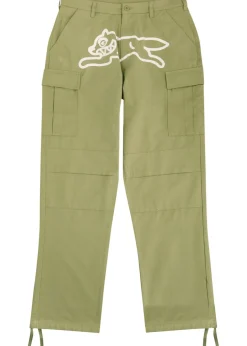 Logo-appliquéd twill cargo trousers