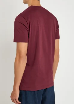 Logo Badge cotton T-shirt