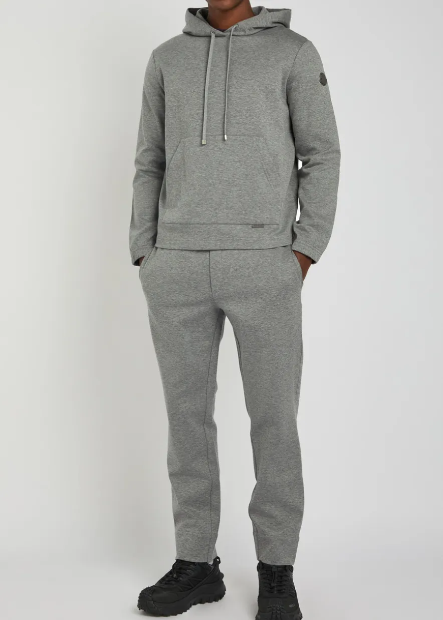 Logo cotton-blend sweatshirt