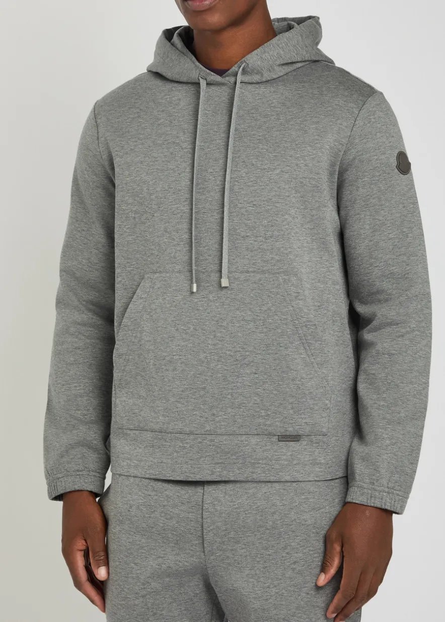 Logo cotton-blend sweatshirt