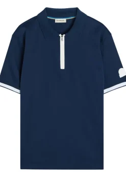 Logo cotton polo shirt