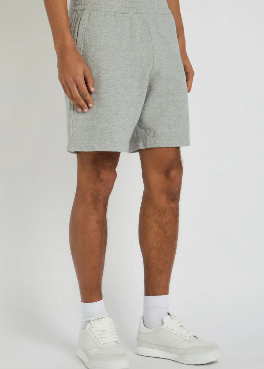 Logo cotton shorts