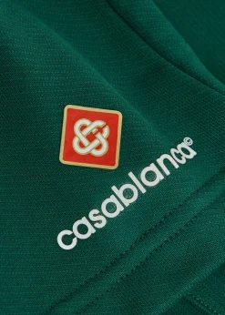 Logo cotton shorts