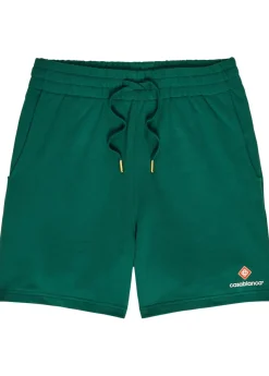 Logo cotton shorts