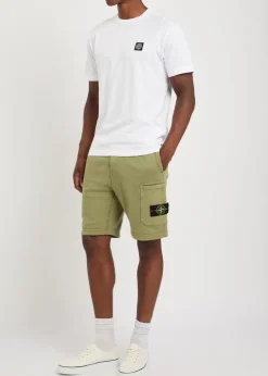 Logo cotton shorts