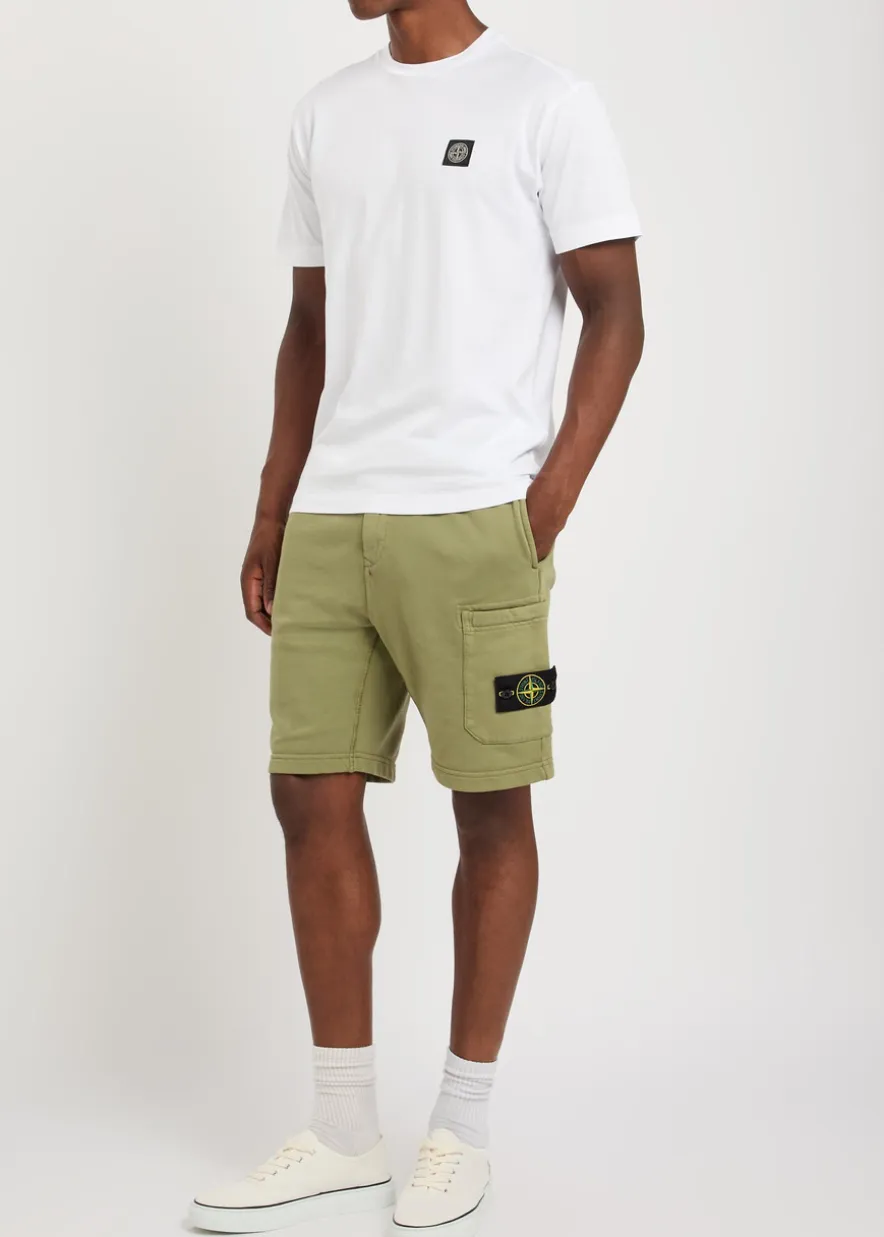 Logo cotton shorts