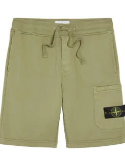 Logo cotton shorts