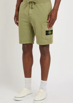 Logo cotton shorts