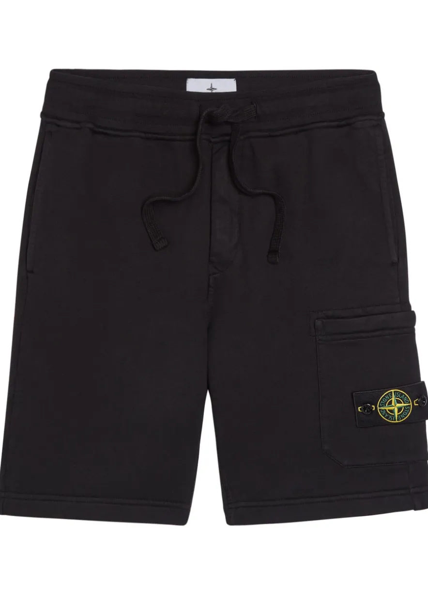 Logo cotton shorts