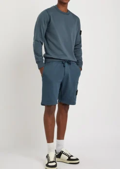 Logo cotton shorts