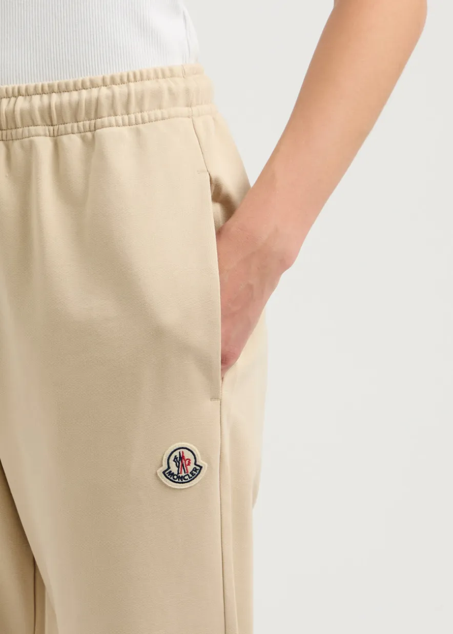 Logo cotton sweatpants