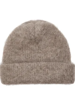 Logo-embroidered alpaca-blend beanie