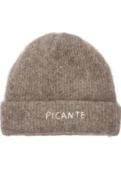 Logo-embroidered alpaca-blend beanie