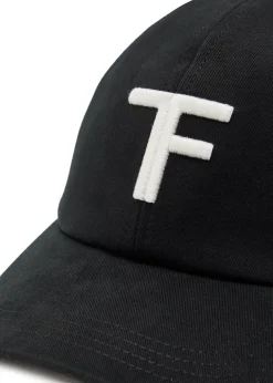 Logo-embroidered canvas cap