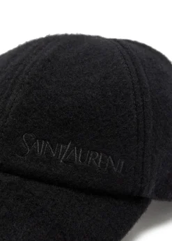 Logo-embroidered cashmere cap