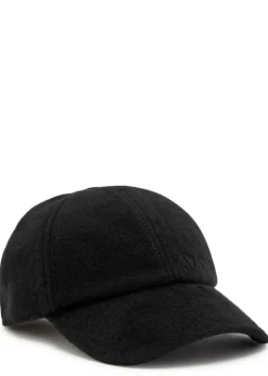 Logo-embroidered cashmere cap
