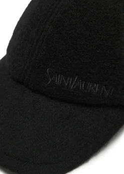Logo-embroidered cashmere cap