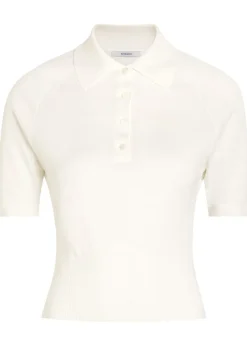 Logo-embroidered cotton and silk-blend polo shirt