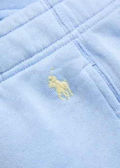Logo-embroidered cotton-blend shorts