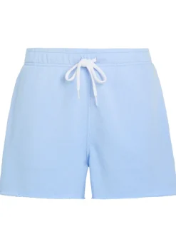 Logo-embroidered cotton-blend shorts