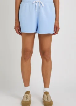 Logo-embroidered cotton-blend shorts