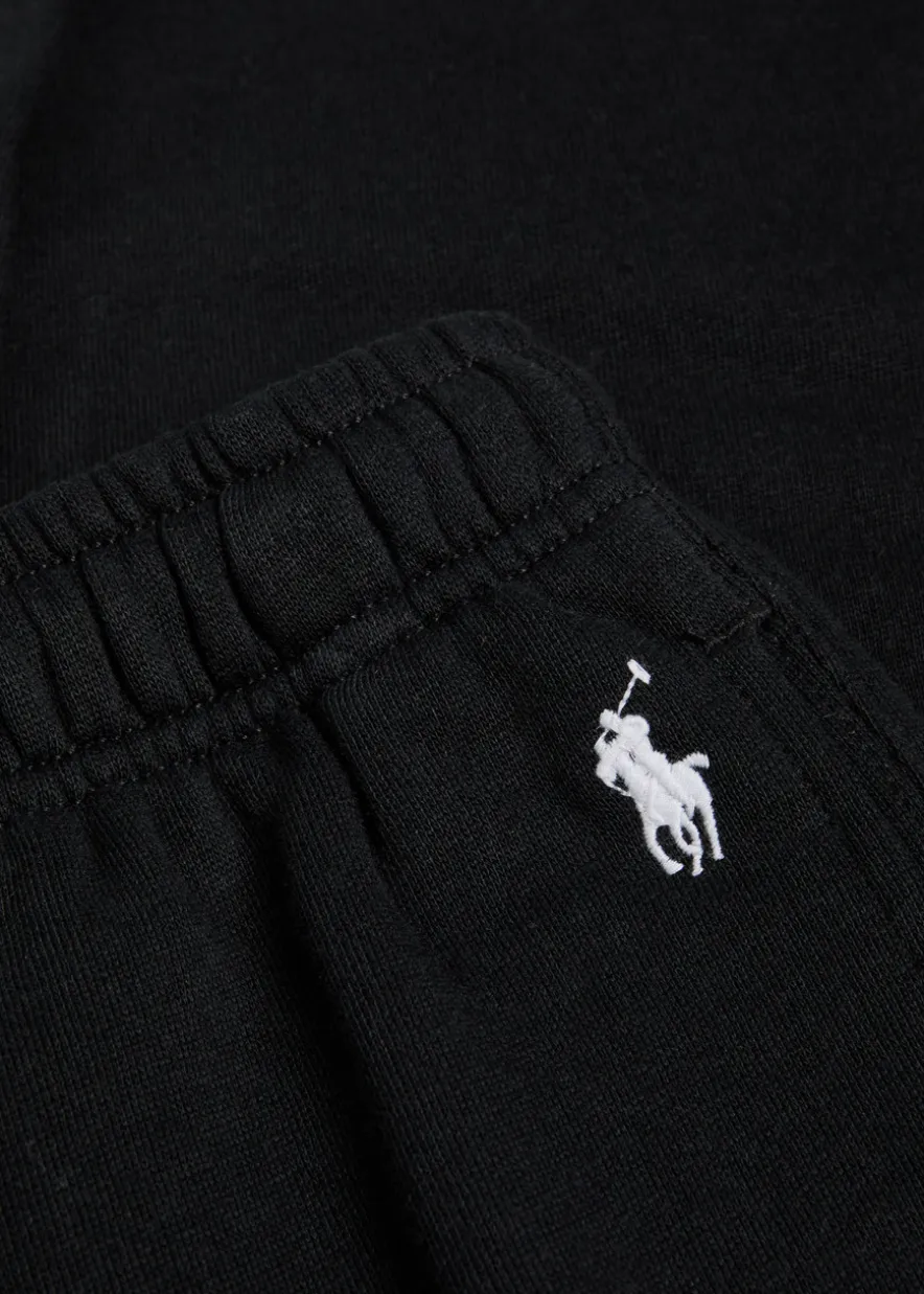 Logo-embroidered cotton-blend sweatpants