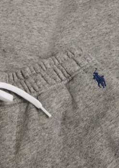 Logo-embroidered cotton-blend sweatpants