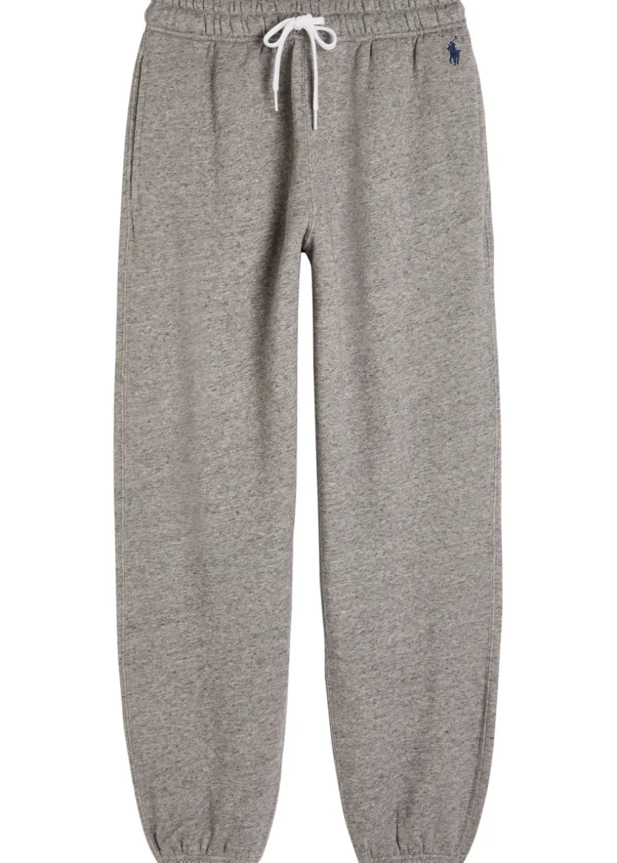 Logo-embroidered cotton-blend sweatpants