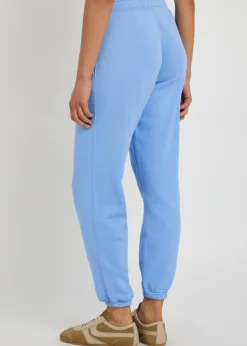 Logo-embroidered cotton-blend sweatpants