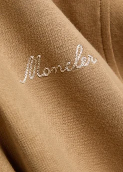 Logo-embroidered cotton-blend sweatshirt